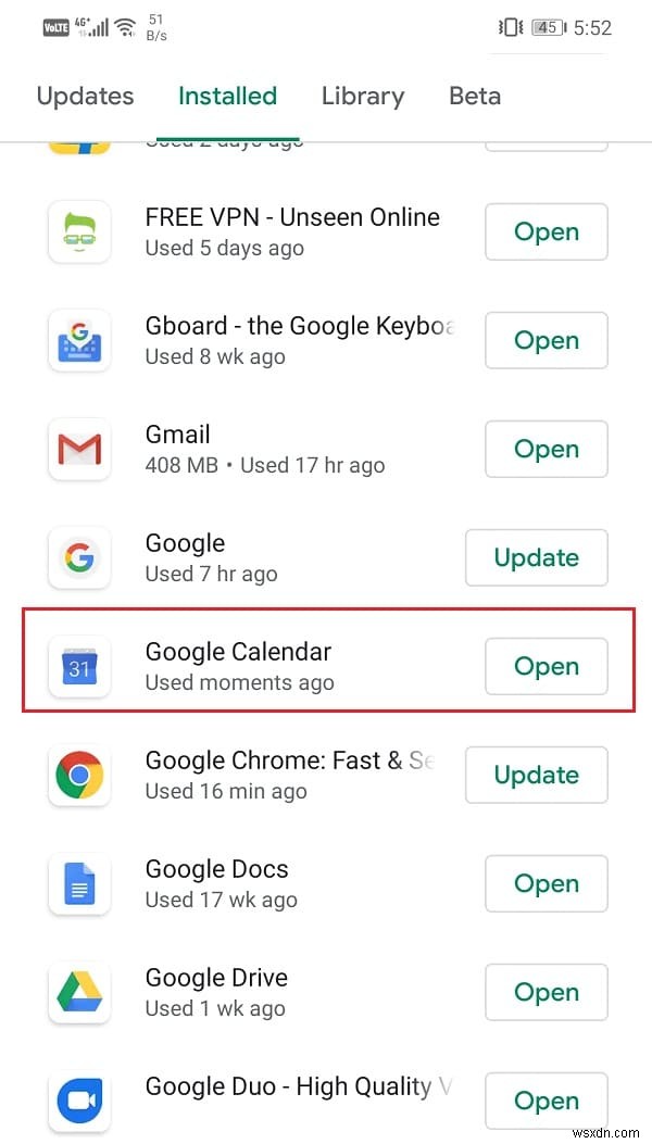 Fix Google Calendar not syncing on Android
