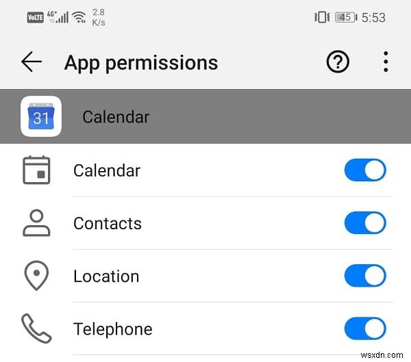 Fix Google Calendar not syncing on Android