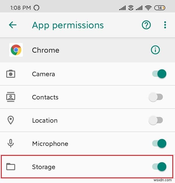 Fix Chrome Needs Storage Access Error on Android