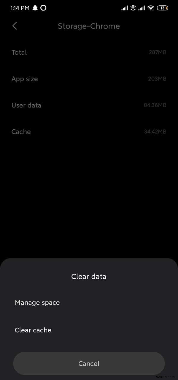 Fix Chrome Needs Storage Access Error on Android