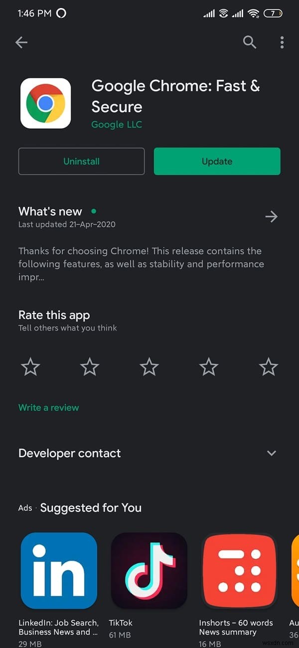 Fix Chrome Needs Storage Access Error on Android