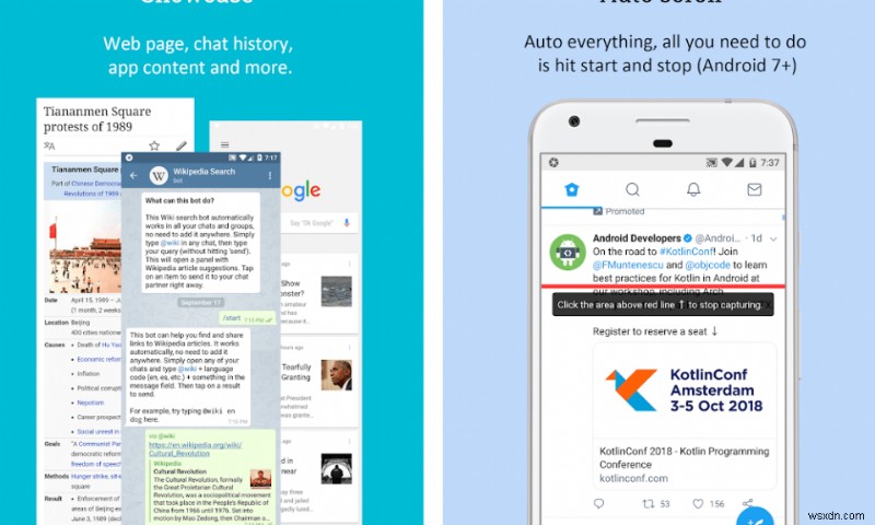 How to Capture Scrolling Screenshots on Android
