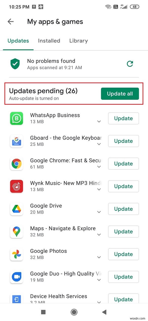 How To Automatically Update All Android Apps At Once