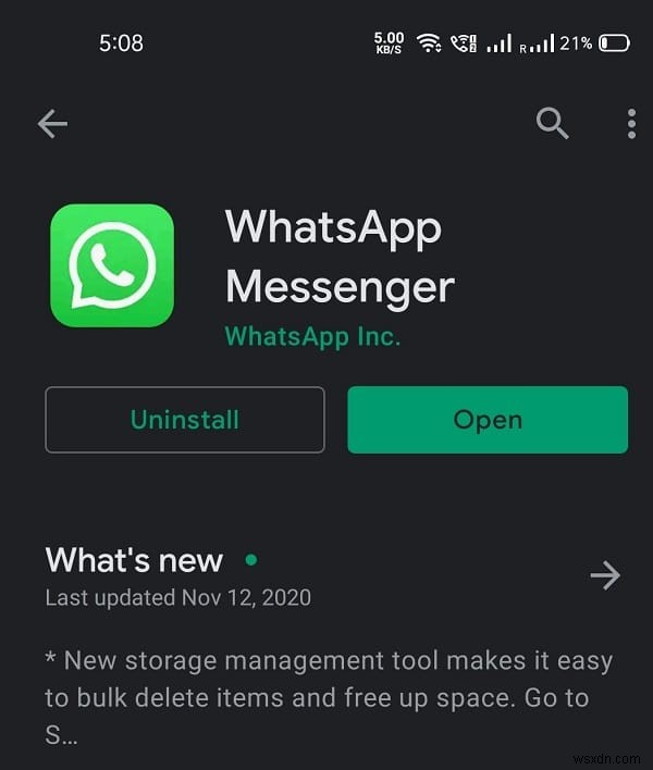 Fix WhatsApp Your Phone Date is Inaccurate Error