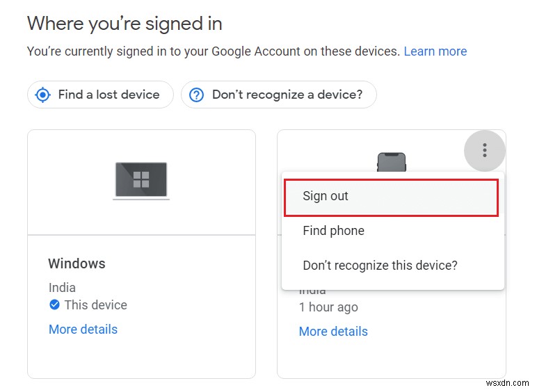 Remove Your Old Or Unused Android Device From Google