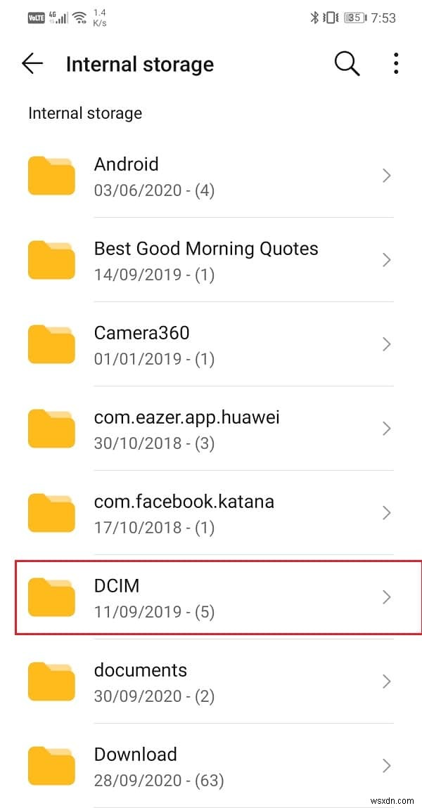 How To Transfer Files From Android Internal Storage To SD Card