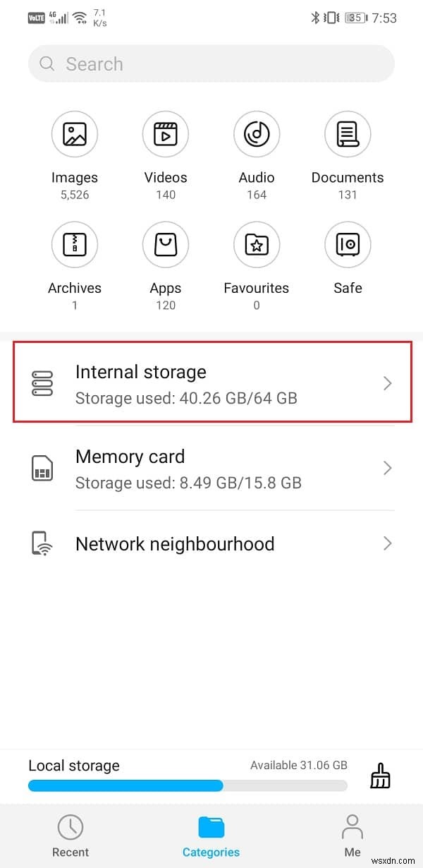 How To Transfer Files From Android Internal Storage To SD Card