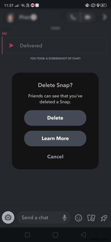 How To Unsend A Snap On Snapchat