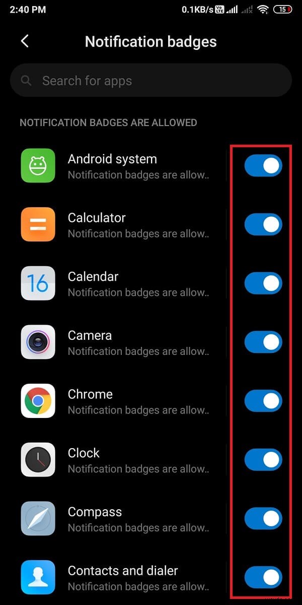 How to Enable or Disable App Icon Badges on Android