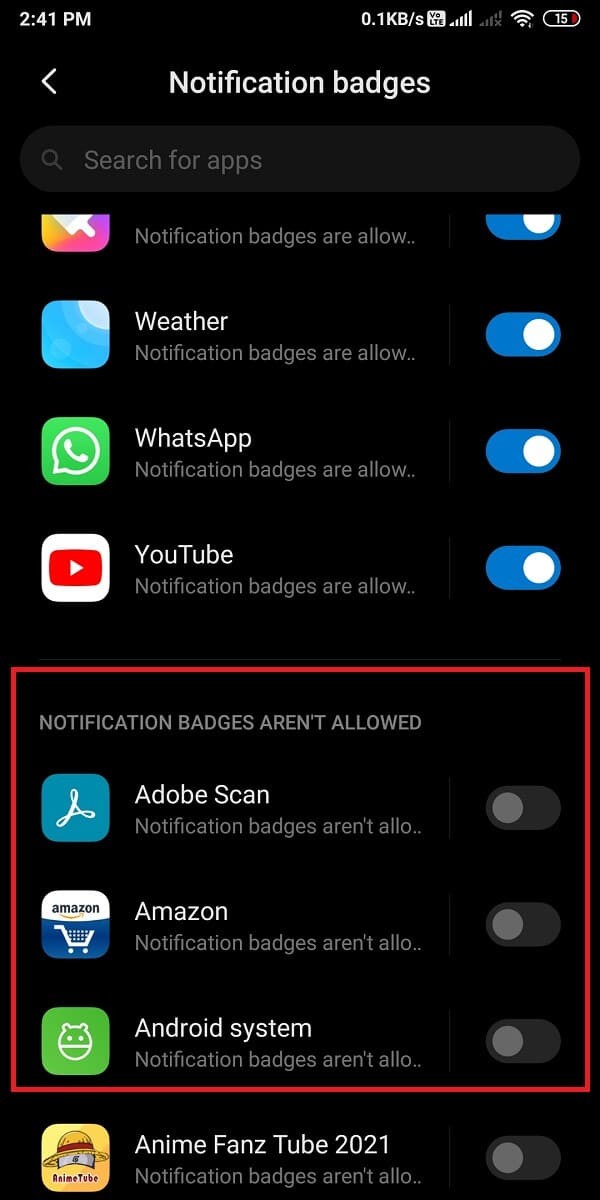 How to Enable or Disable App Icon Badges on Android
