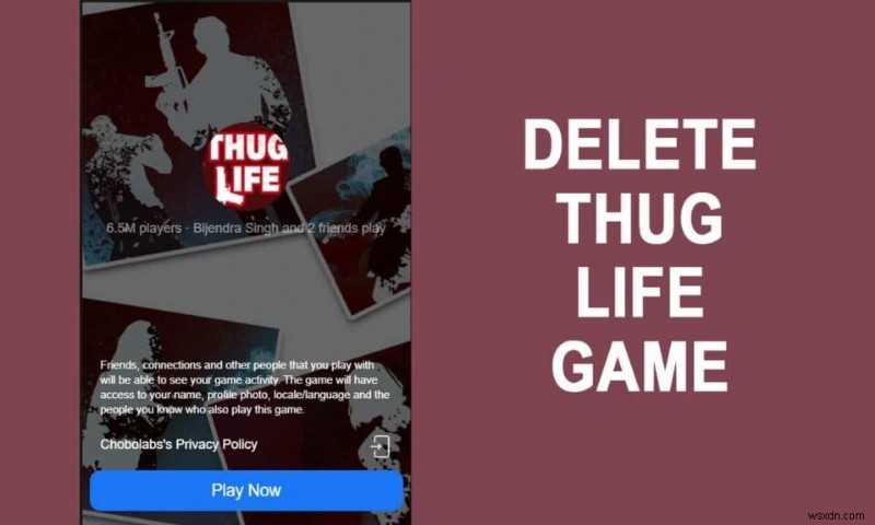 How To Delete Thug Life Game From Facebook Messenger