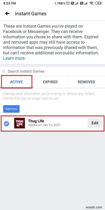 How To Delete Thug Life Game From Facebook Messenger