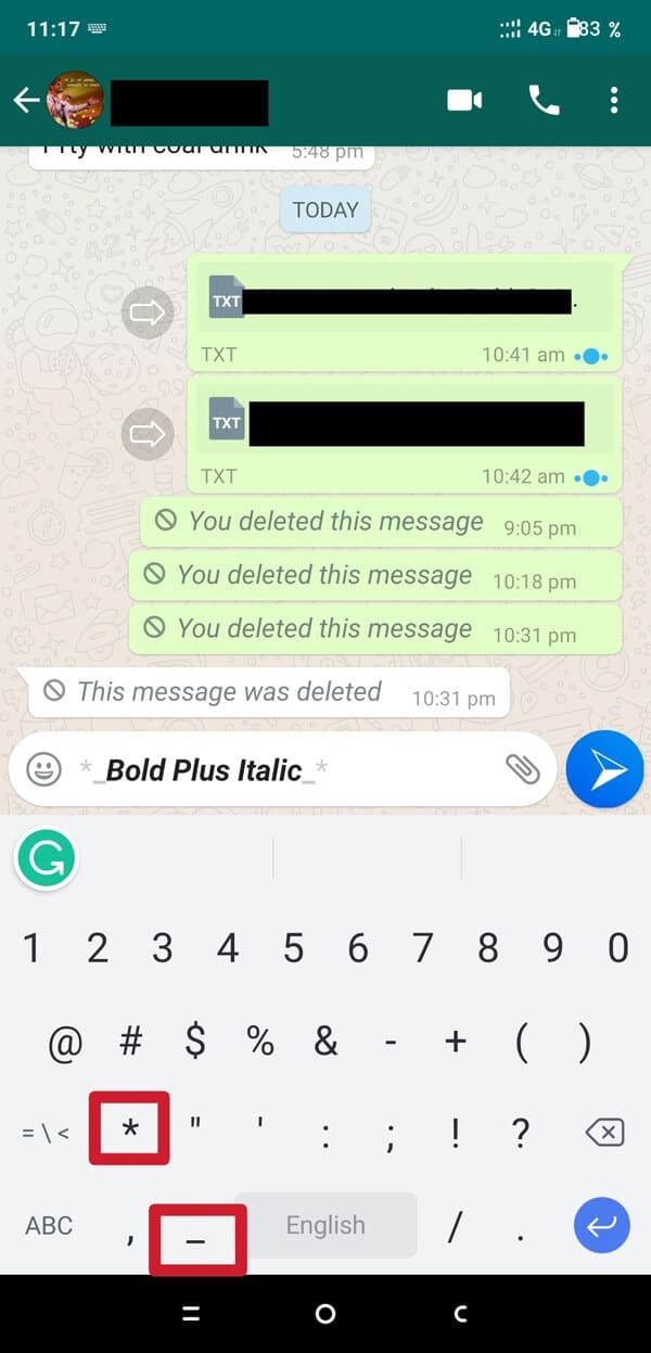 How to Change Font Style in WhatsApp