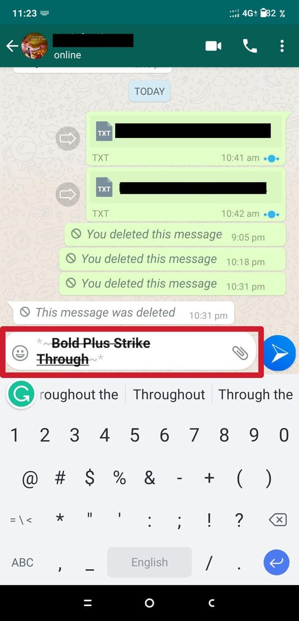 How to Change Font Style in WhatsApp