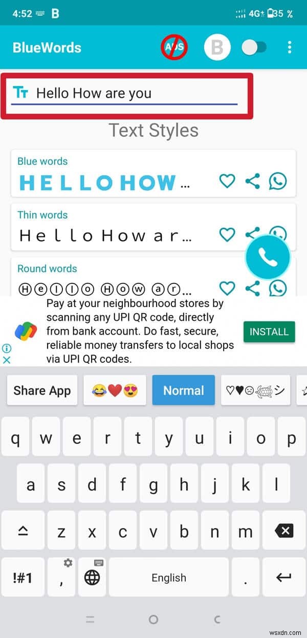How to Change Font Style in WhatsApp