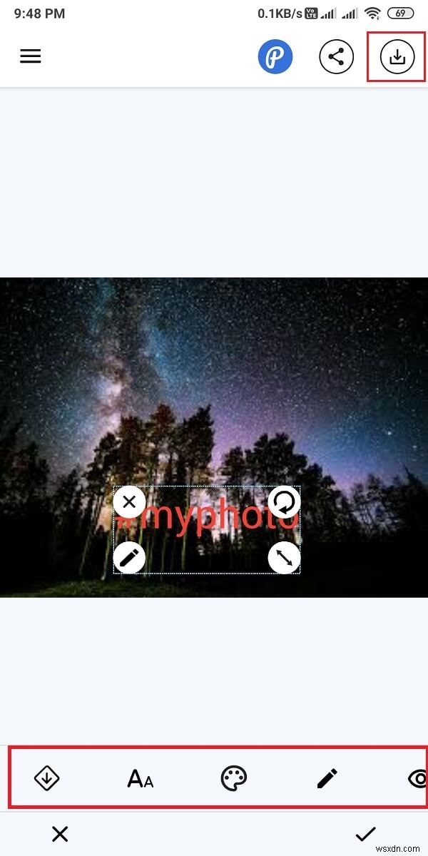 How to Automatically Add Watermark to Photos on Android