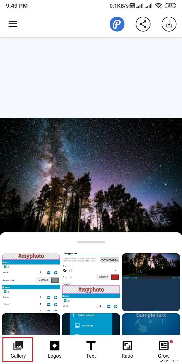 How to Automatically Add Watermark to Photos on Android