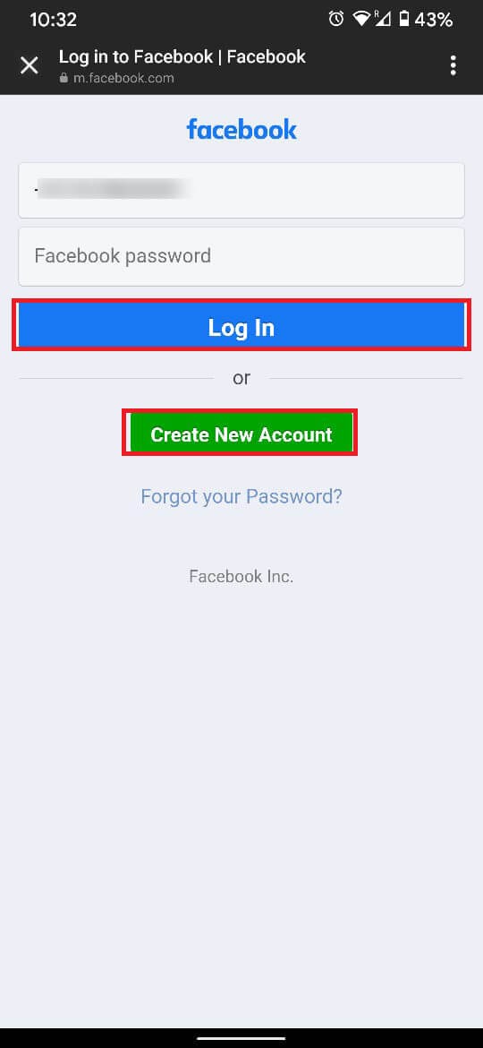 Fix Sorry there was a problem with your request on Instagram