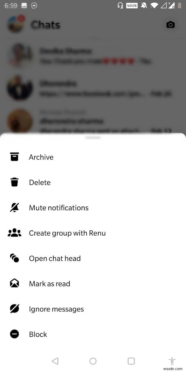 How to Ignore and Unignore Messages on Messenger