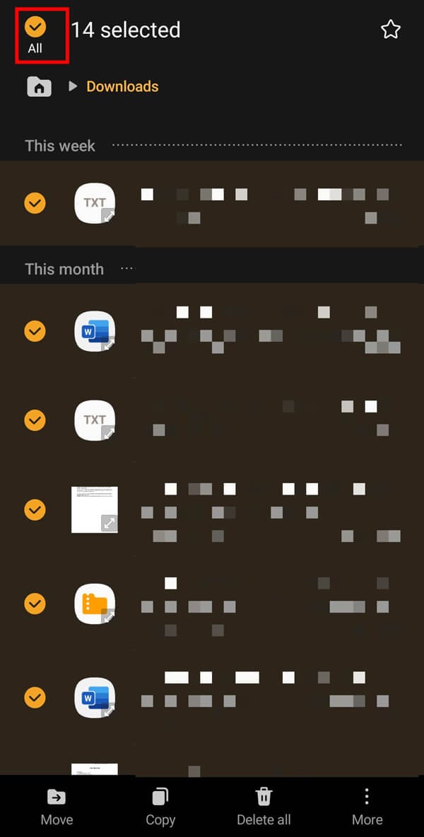 How to Delete Downloads on Android