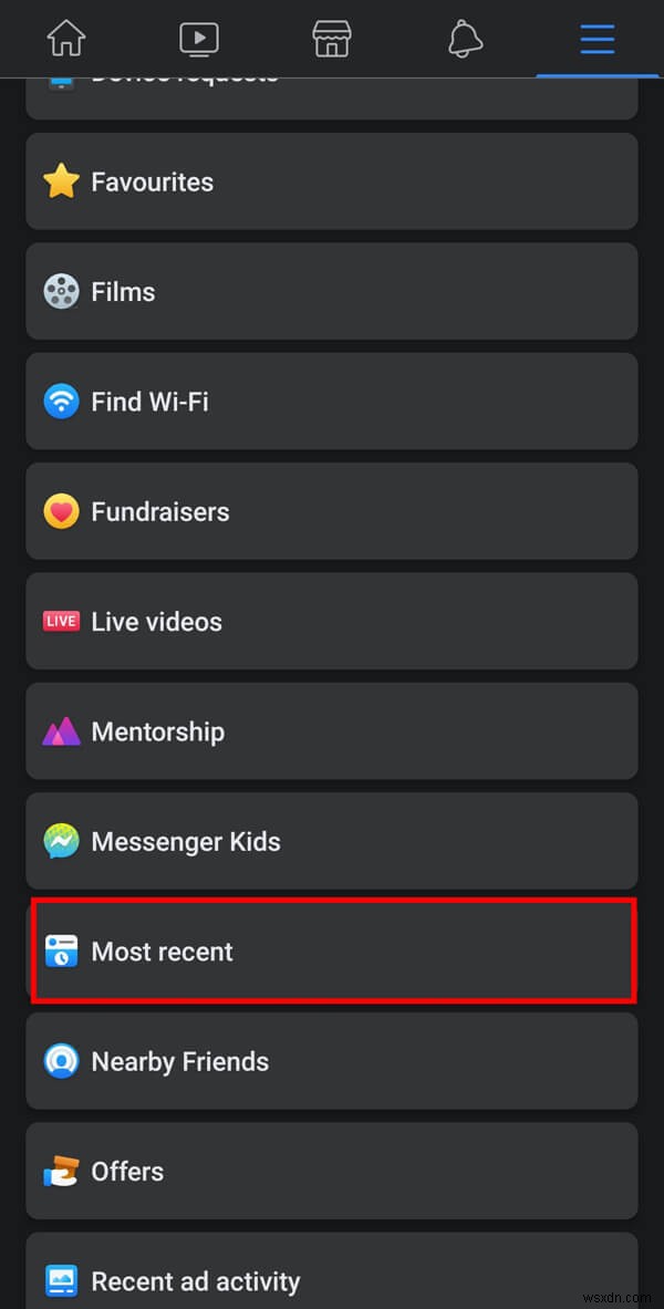 How to View Posts on Facebook News Feed in Most Recent order