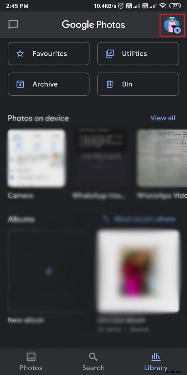 How to Remove an Account from Google Photos