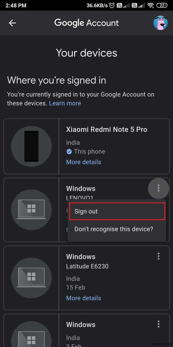 How to Remove an Account from Google Photos