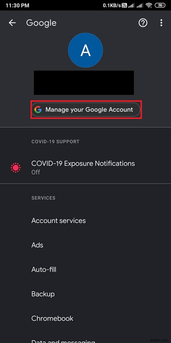 Change Your Name, Phone Number and Other Info in Google Account