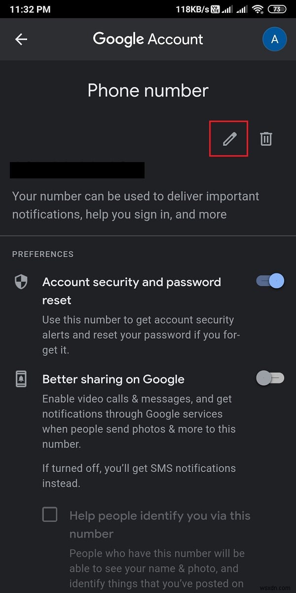 Change Your Name, Phone Number and Other Info in Google Account
