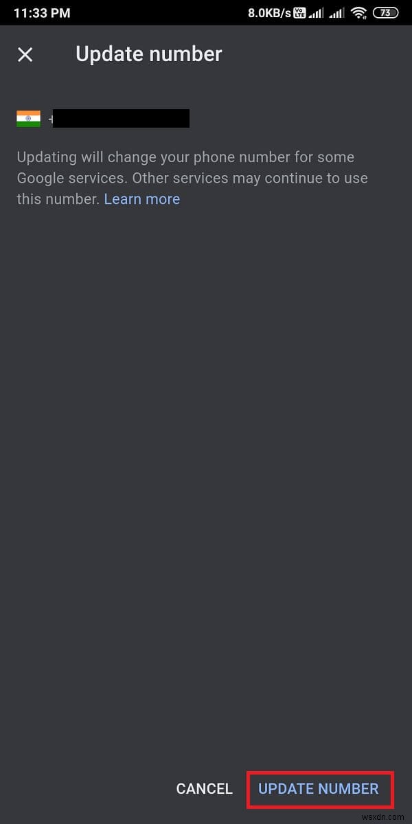 Change Your Name, Phone Number and Other Info in Google Account