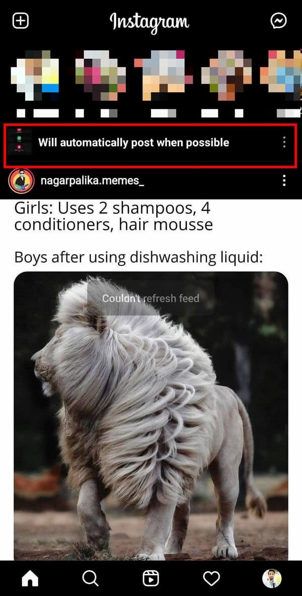 How to Cancel an Upload on Instagram App