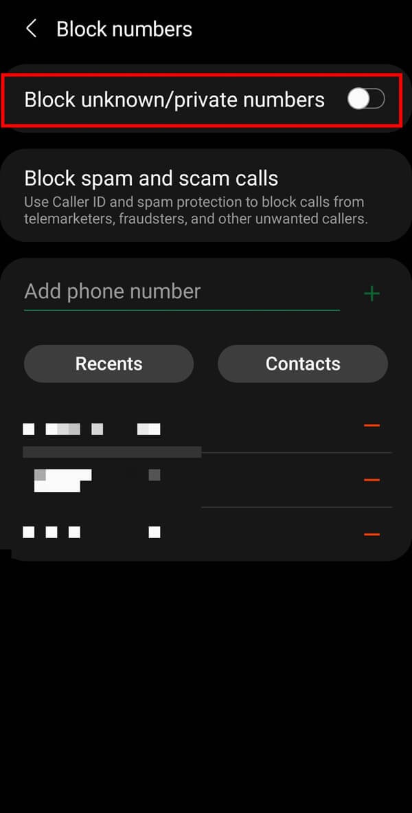 How to Block Private Numbers on Android Phone