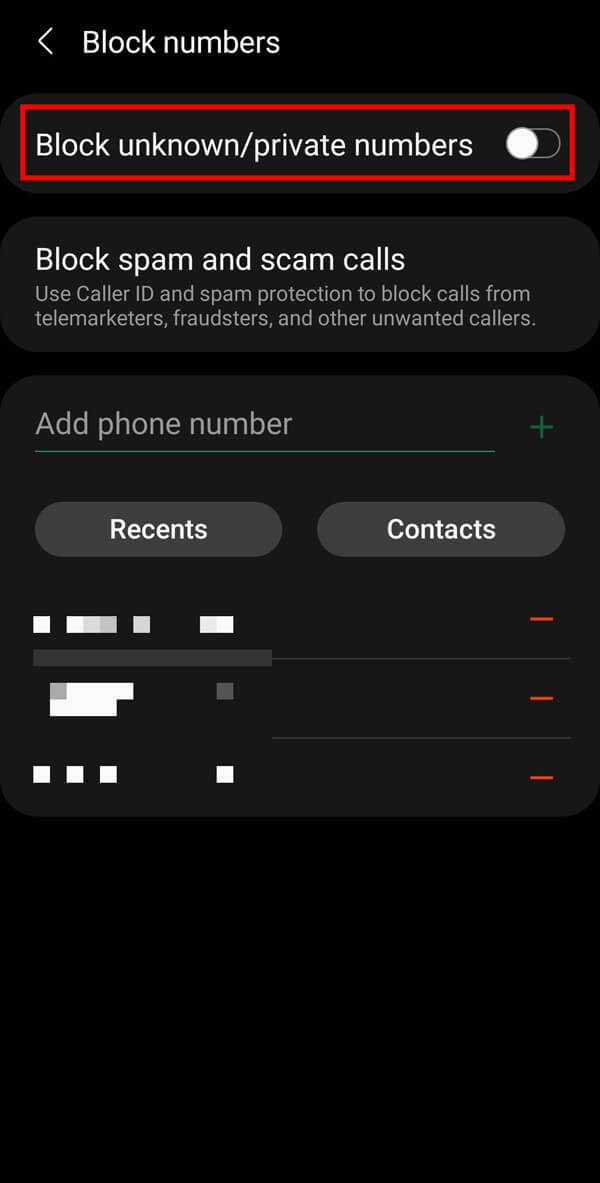 How to Block Private Numbers on Android Phone