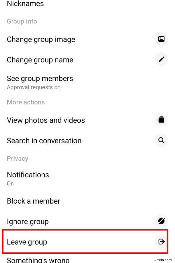 How to Leave a Group Chat in Facebook Messenger