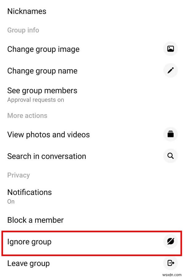 How to Leave a Group Chat in Facebook Messenger