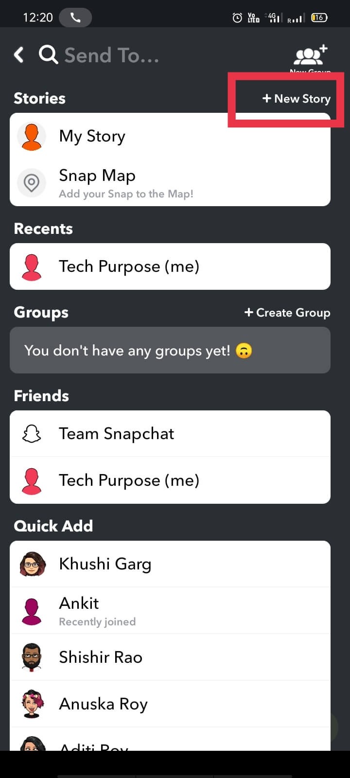How to Make a Private Story on Snapchat for Close Friends