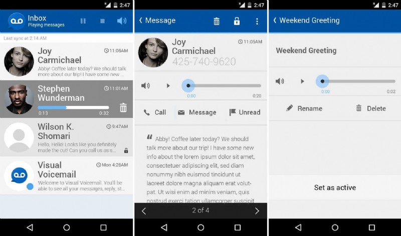 How to Access Voicemail Messages on Android phone