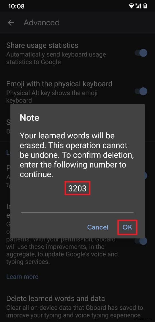 How To Delete Learned Words From Your Keyboard On Android