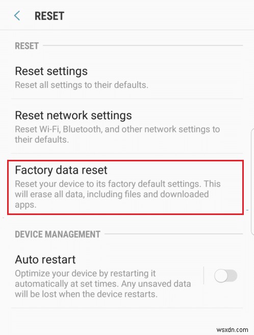 How to Reset Samsung Galaxy S8+