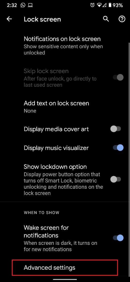 How to Enable Always On Display Android