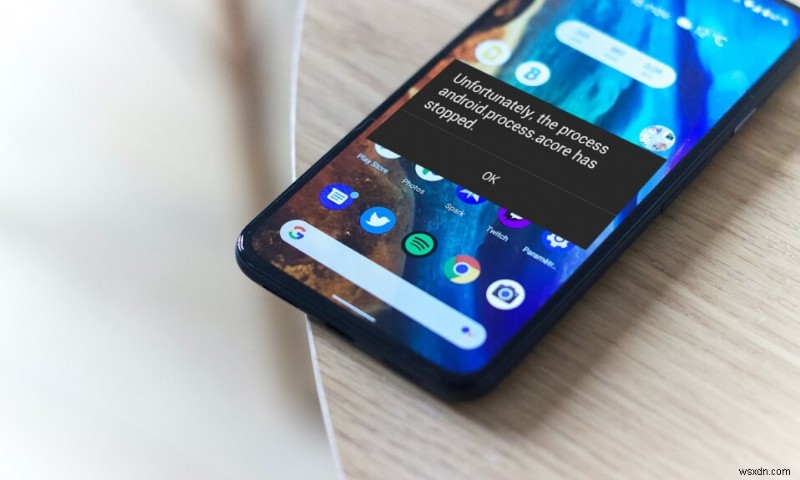 Fix Unfortunately The Process com.android.phone has stopped