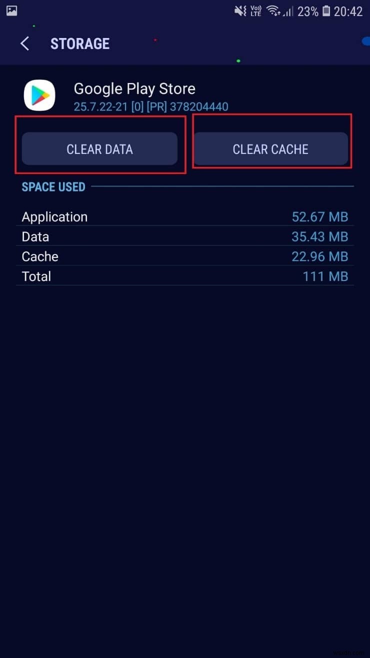 Fix Play Store DF-DFERH-01 Error