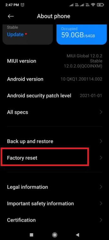 Fix Process System Not Responding on Android