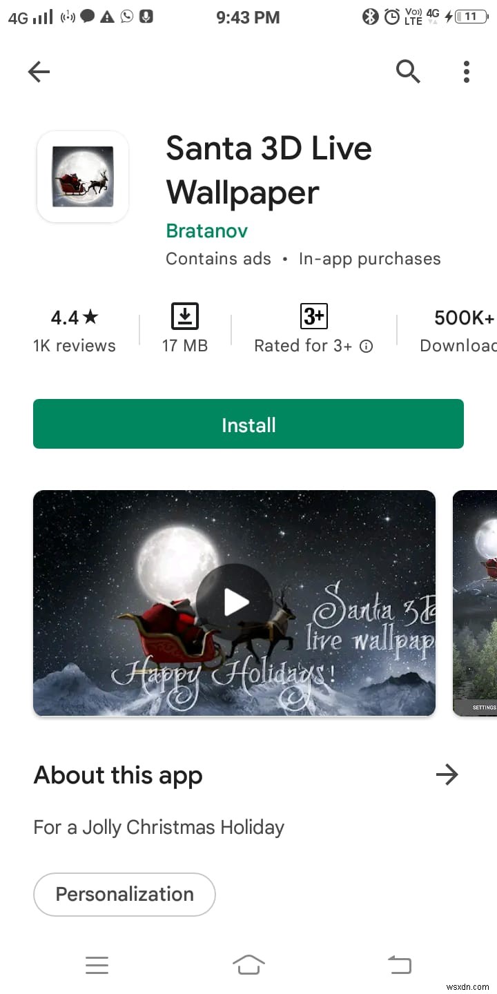 Best 15 Free Christmas Live Wallpaper Apps for Android