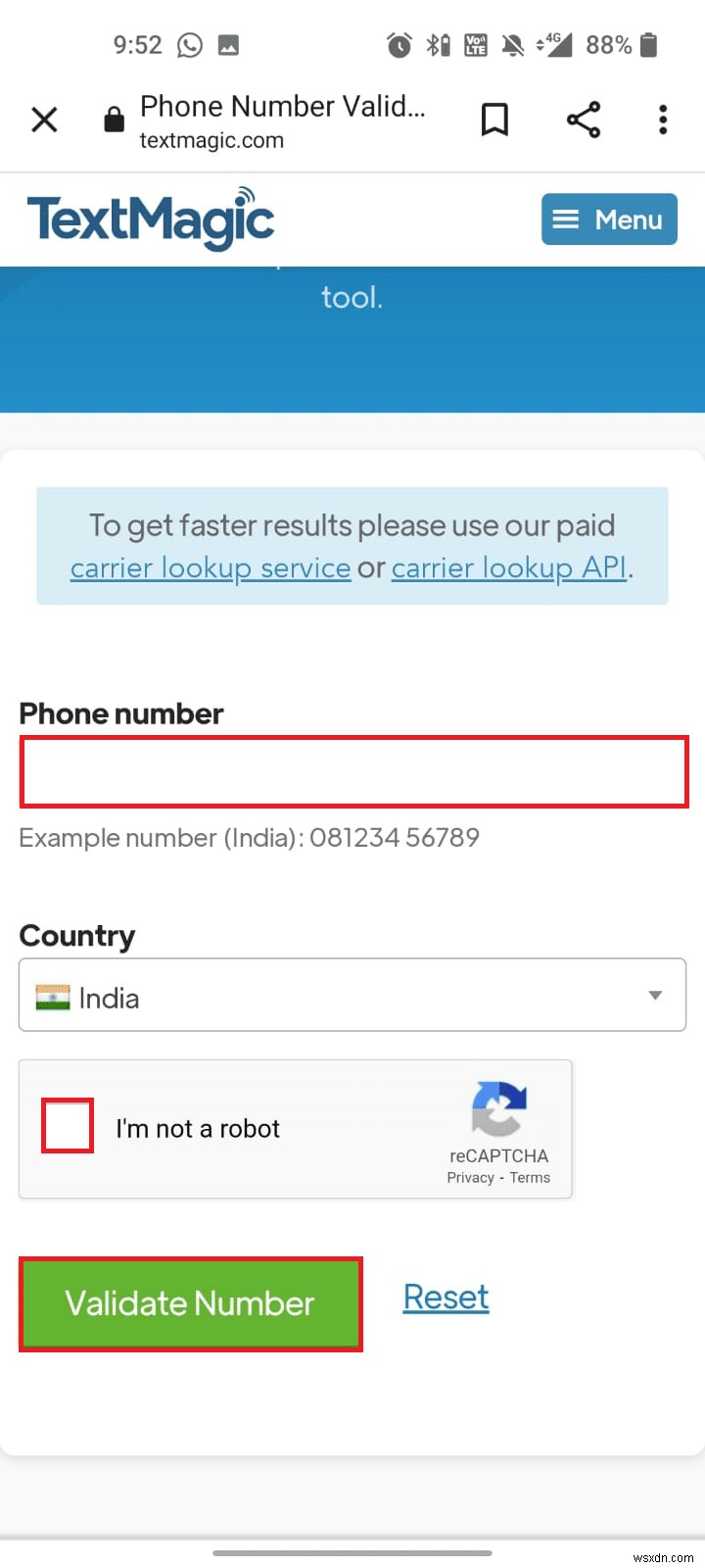 Fix Error 98 SMS Termination Denied