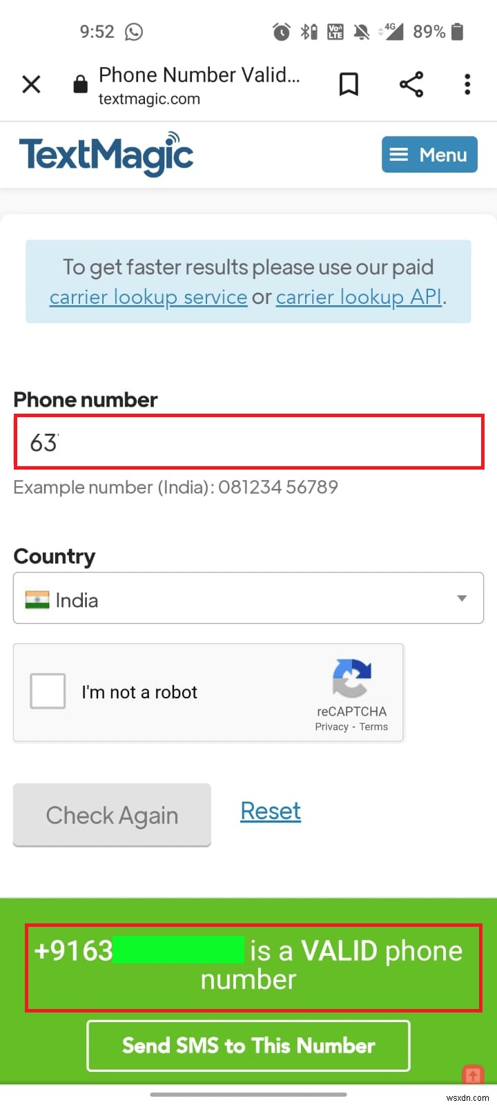 Fix Error 98 SMS Termination Denied