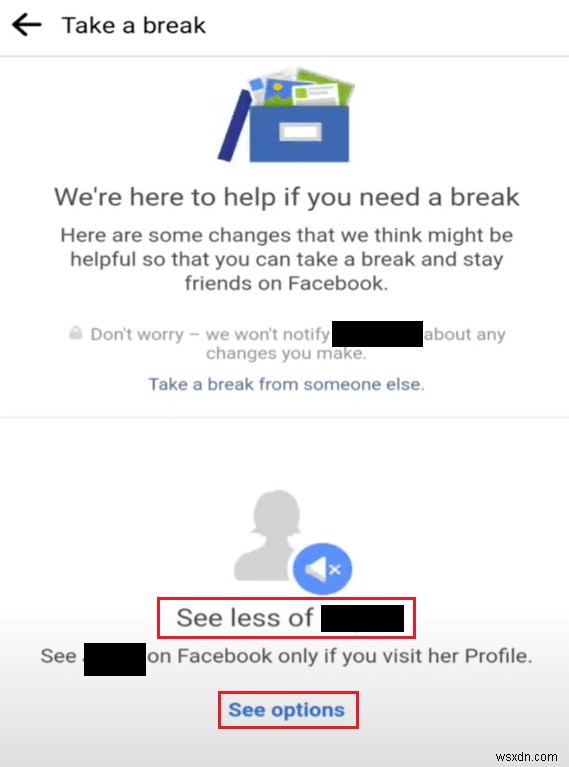 How to Take a Break from Someone on Facebook