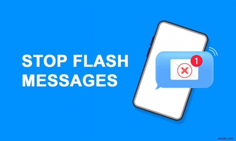 How to Stop Flash Messages