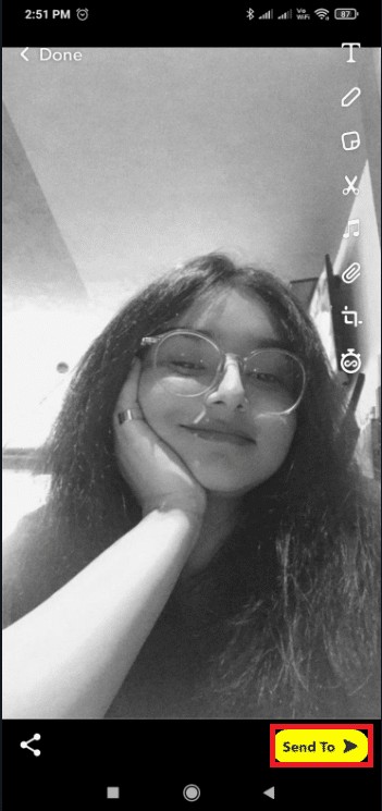 How to Put Snapchat filters on Pictures from Camera Roll