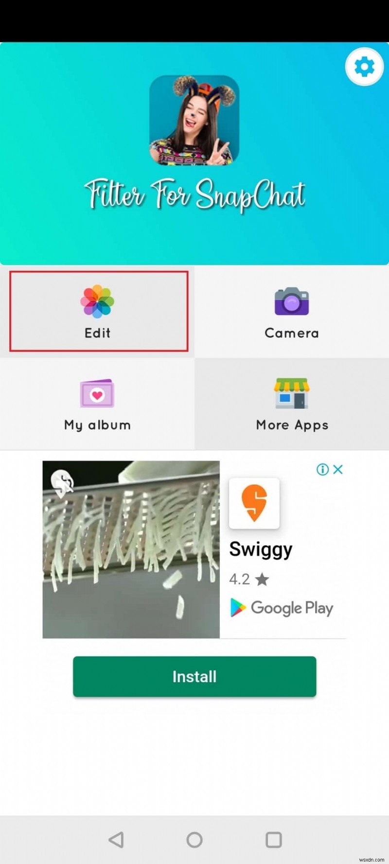 How to Put Snapchat filters on Pictures from Camera Roll